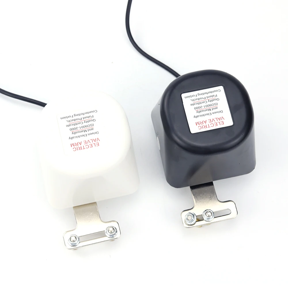 1/2" 3/4" 1" Electric Automatic Manipulator Shut Off Valve DN15 DN20 DN25 for Alarm Gas Water Pipeline Security Device 12V 1A