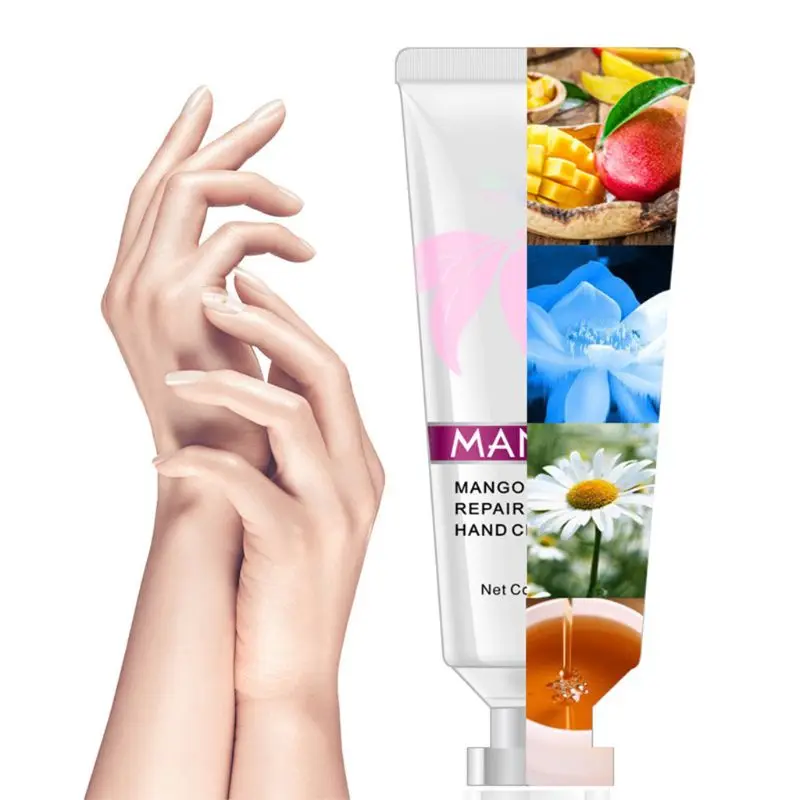 

50g Mangifera Skin Repair Winter Moisturizing Hand Cream Anti-Aging Anti Drying Whitening Nourishing Refreshing Lotion
