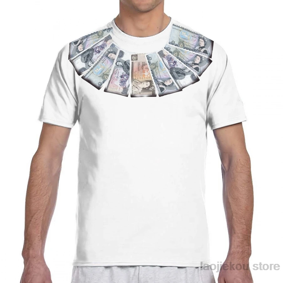 Ian brązowy kamień róże styl pieniądze mężczyźni T-Shirt kobiety