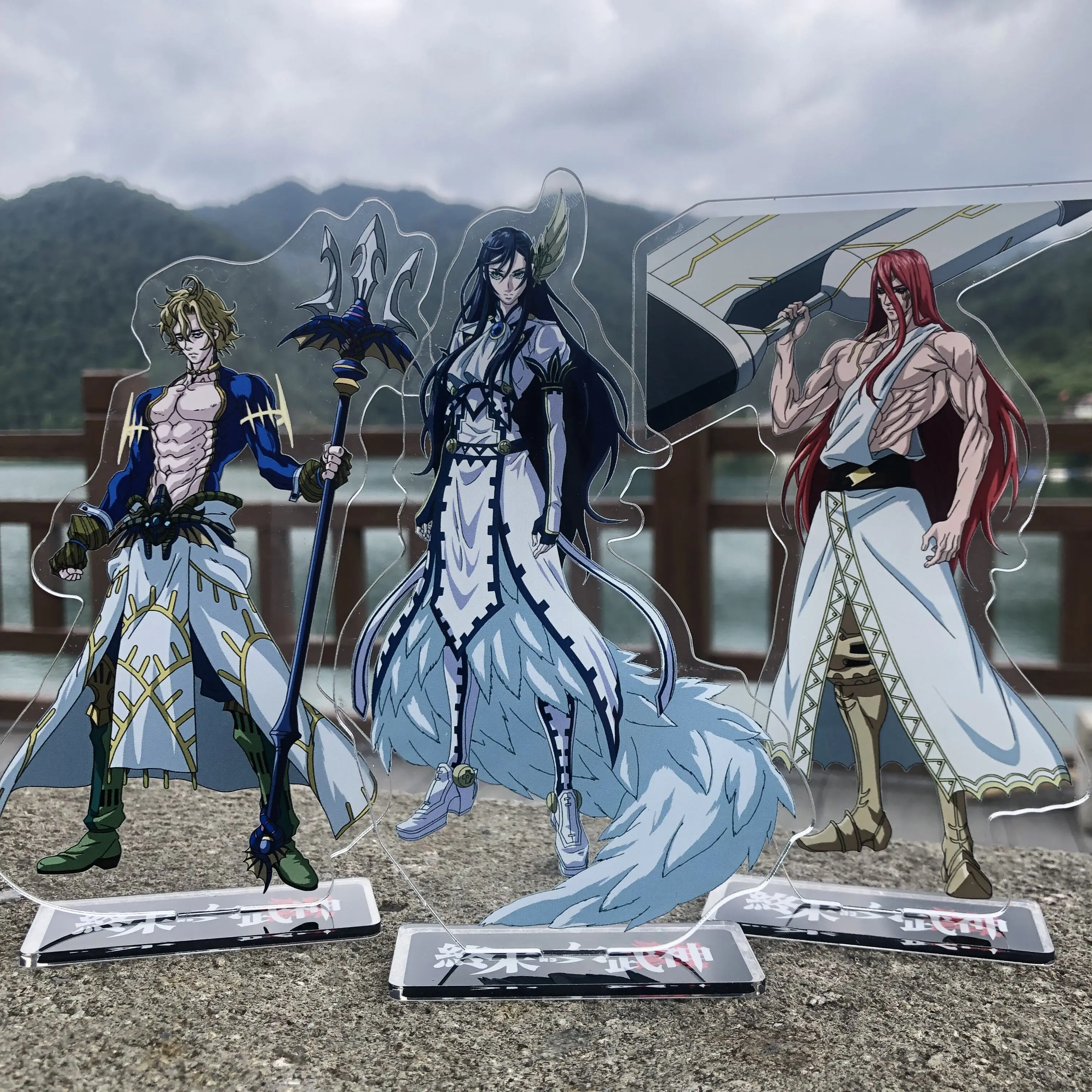 Anime Record Of Ragnarok Poseidon Brynhild Goll Cartoon Acrylic Stand Figure Display Model Plate Tabletop Decor Cosplay Gift Anime Costumes Aliexpress