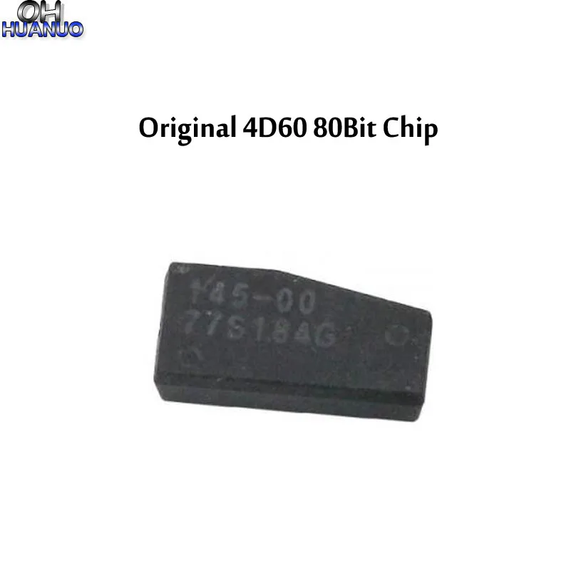 Chip transpondedor de llave de coche, Original, 4D60, 80 bits, ID60, para ford/Mazda