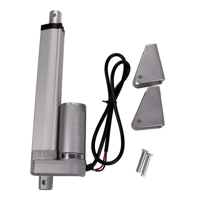 

100mm/4inch Stroke Heavy duty DC 12V DC 24V 1500N/330lbs Load Linear Actuator multi-function 4" Electric Motor and brackets