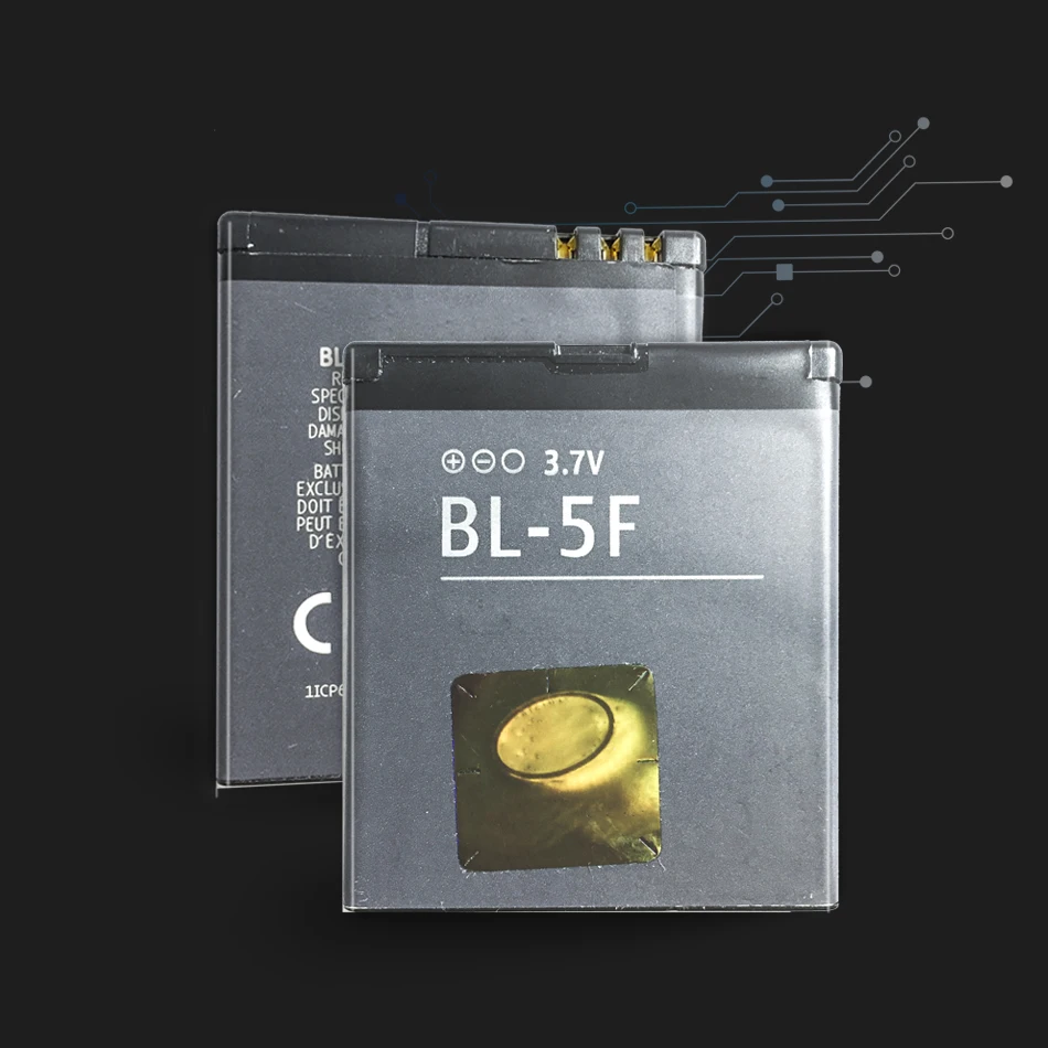 Литий лучшая замена Батарея BL 5F BL-5F для Nokia E65 N93I N72 N93 N95 N98 N99 6290 6210 X5 6710N | Мобильные