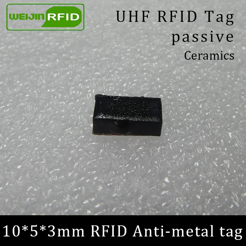 UHF RFID Анти метка 915 м 868 МГц Alien Higgs3 EPCC1G2 6C 10*5*3 мм очень маленькие Прямоугольные