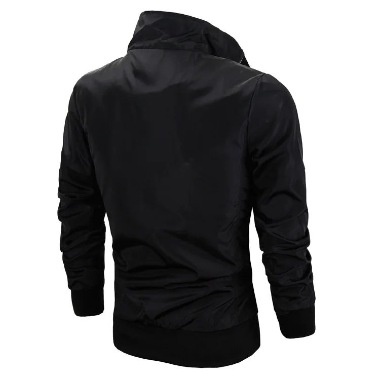 AliExpress, стиль, весна и лето, Ouma, косая молния, мужская Тонкая куртка, ветровка, Солнцезащитная одежда A07