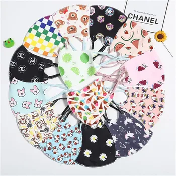

5pcs/lot Wholesale Price Breathable Reusable Party Mouth Cover Protective Silk Cotton Mouth Cover