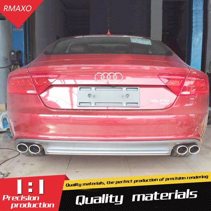 Для Audi A7 S7 обвес спойлер 2009- для Audi A7 SLINE ABS задний спойлер ...