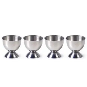 

Soft Boiled Egg Cups Egg Holder Tabletop Cup Stand Stainless Steel Kitchen Breakfast Cooking Tool