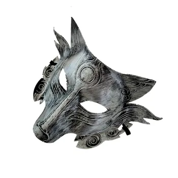 

Wolf Head Mask For Halloween Party Carnaval Masquerade Cosplay Bar Performances Decorations