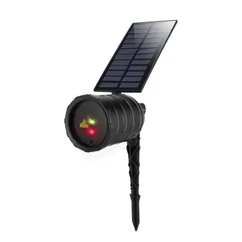 

Solar Powered Landscape Lawn Laser Light LED Lamp Solar Spotlight Waterproof Wall Light Outdoor Lighting For Garden Decoration
