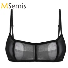 Женское нижнее белье, купальник, бюстгальтер, топ, прозрачная сетка, без косточек, бюстгальтер, топ, дышащий, бесшовный, женский бюстгальтер, топ для секса