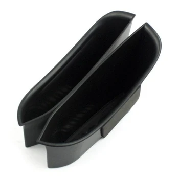 

2PCS Car Armrest Container Rear Door Storage Box Handle Pocket Compatible Car Accessories for Infiniti QX30 2016-2017