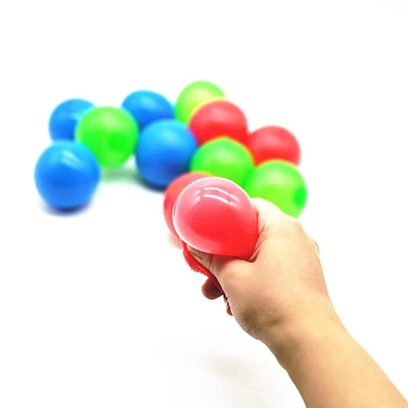 sticky balls toy