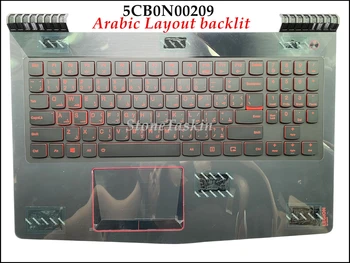

Laptop AR Backlit keyboard case 5CB0Q67209 For lenovo Legion Y520-15 Y720-15 Rescuer R720-15 Palmrest keyboard with backlit RED