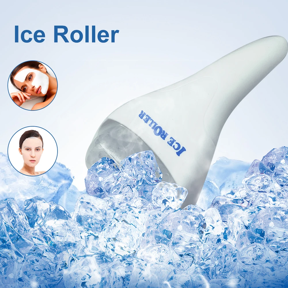 Ледяной ролик для лица снятия боли в глазах лифтинг прохладный массажер