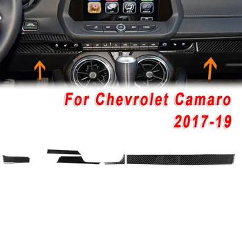 

Car Auto Black Center Console Instrument Panel Cover Trim For Chevrolet Camaro