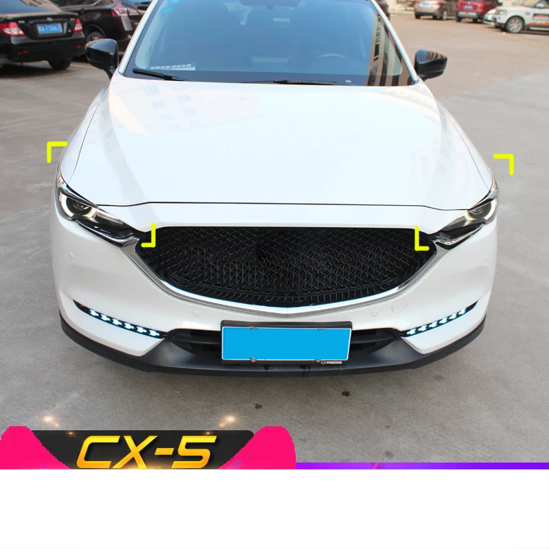 Передняя лампа для передних фар Mazda передняя фара крышка бровей и век внешняя