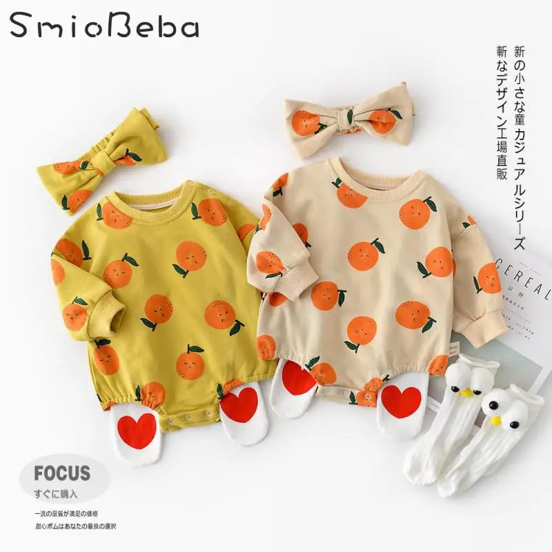 Kids Baby Long Sleeve Romper Black Popular Demand Unisex Cotton Cute Jumpsuit Baby Crawler Clothes