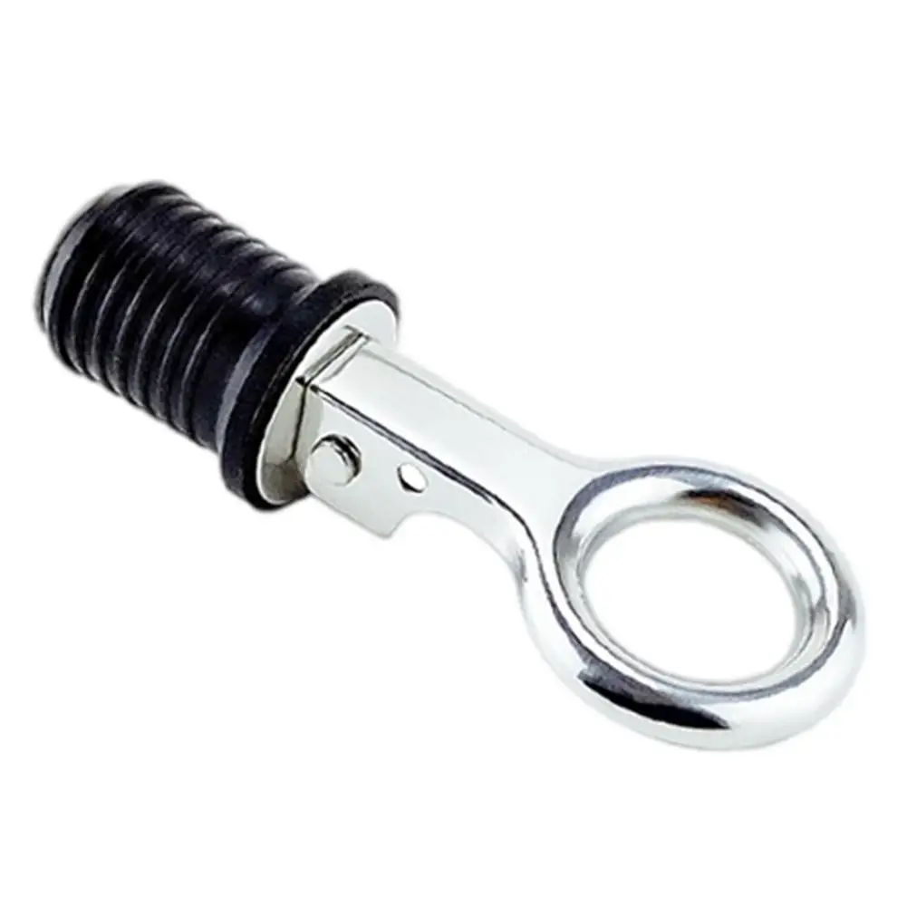 Rubber Boat Stainless Steel Drain Plug Deck Hole Plug Tight Flip Style