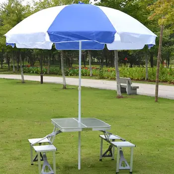 

Awning Blue With White 2 Meters High Beach Umbrella Oxford Fabric Outdoor Umbrella Large Sun Shelter Breathable Seaside Umbrella