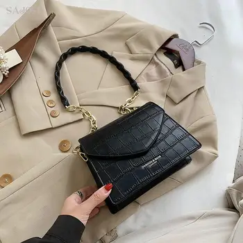 

Shoulder Lady Girl Vintage Personality Leather Messenger Stoneware Handbags Crossbody Women Casual Handbag Bag Bags For Women