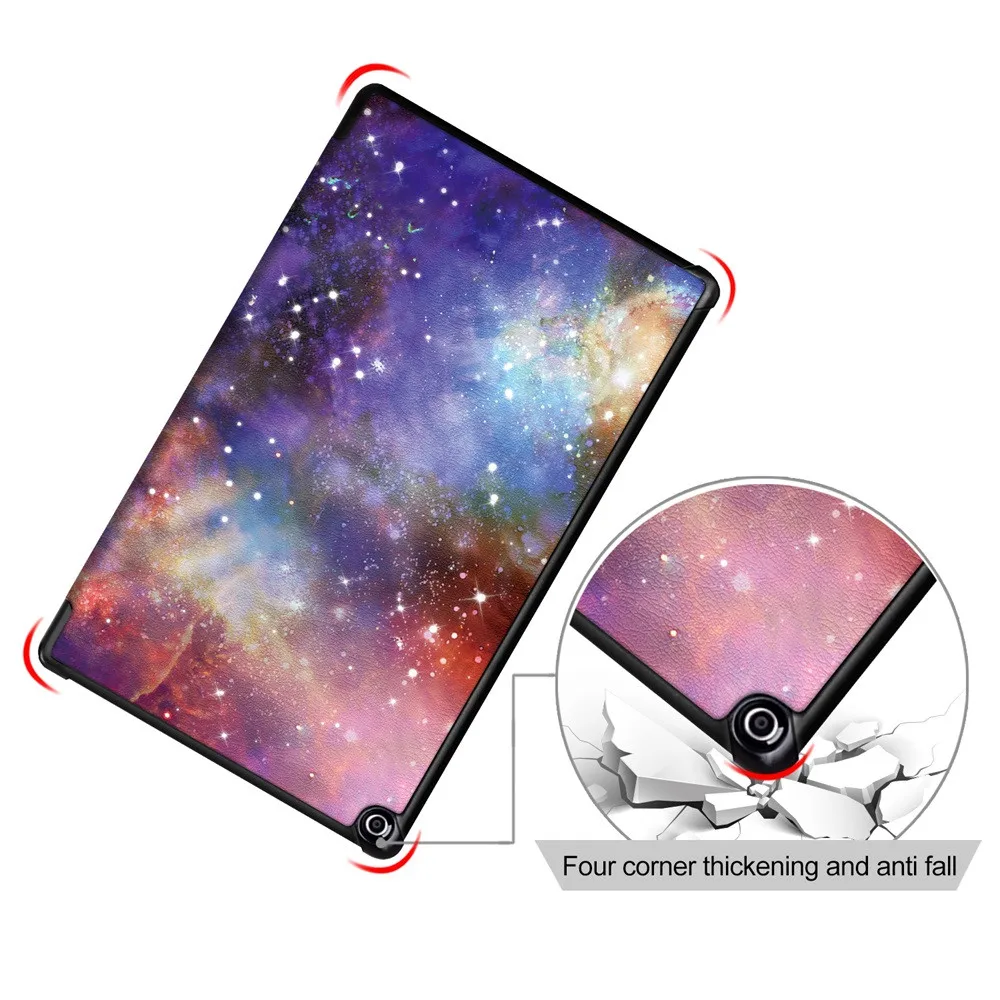 Для Amazon Kindle Fire HD 10 9th Gen Магнитный кожаный чехол-подставка для Amazon Kindle HD 10 Smart Flip Capa Funda