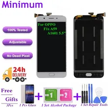 Для OPPO F1s A59 A1601 5," ЖК-дисплей кодирующий преобразователь сенсорного экрана в сборе запасные части+ инструменты для OPPO F1 S lcd s