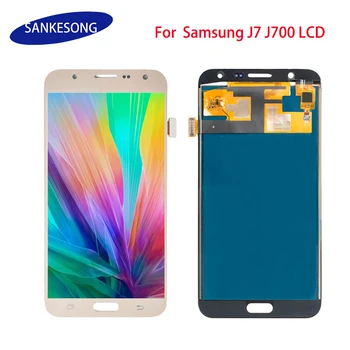

20 PCS For SAMSUNG Galaxy J7 2015 J700 J700F J700M J700H LCD Display Touch Screen Digitizer Assembly Black White Gold