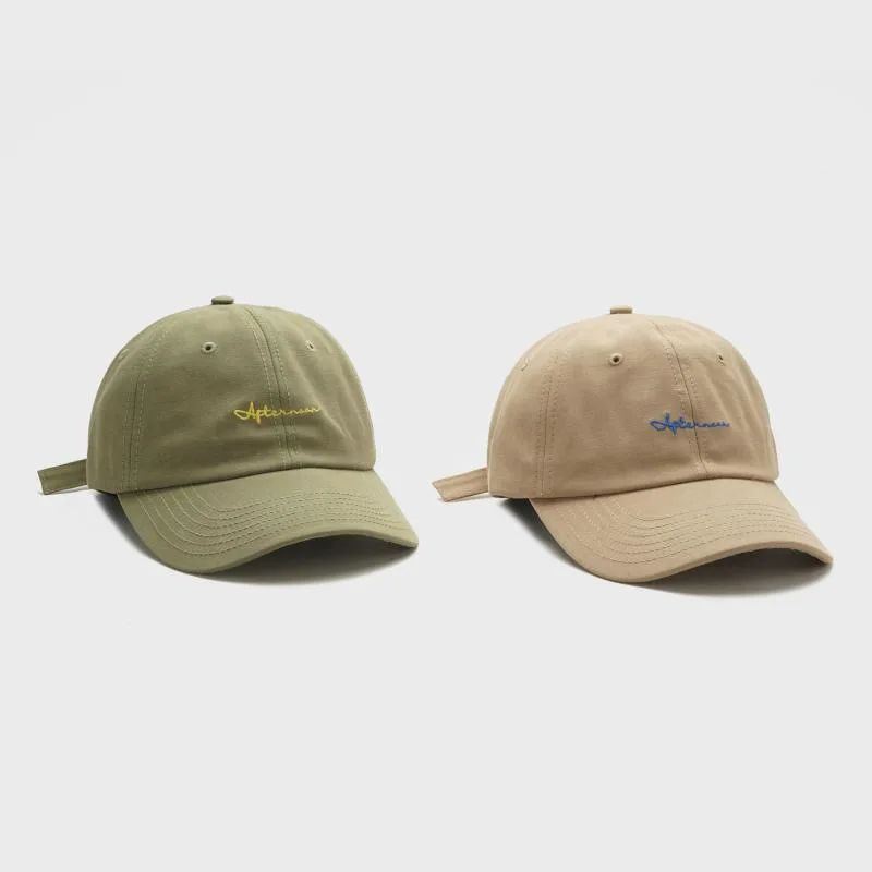 

INS Hat Female Summer South Korea Outing Topee Trendy Letters Embroidered Baseball Cap Men's Korean-style Versatile Brim Hat