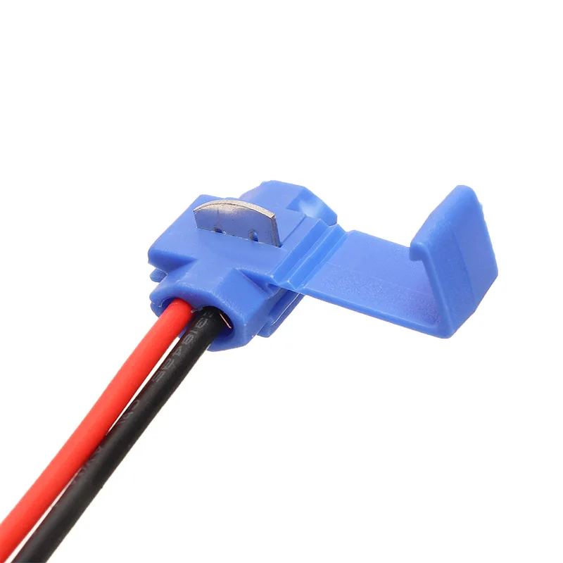 Mayitr 100pcs Blue High Quality Scotch Lock Wire Connectors Quick Splice Crimp Terminals