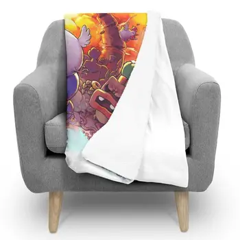 

Clubdeer Bomb Chicken Throw Size Sherpa Fleece Blanket for Office School Travel Adult and Child All Seasons white 60x80 inch"]