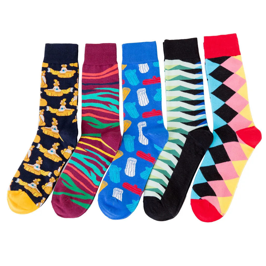 ORLVS счастливые носки унисекс осень зима длинные носки Мужская calcetines skarpetki meia calcetines hombre divertido хлопковые носки#4