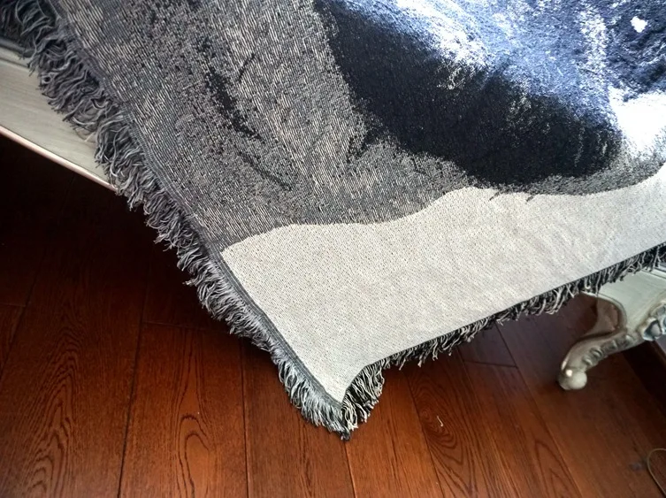 Foreign Trade Export Northern European-Style American-Style Bohemian Pure Cotton Thread Blanket Thick Sofa Cover Blanket Mat Tap