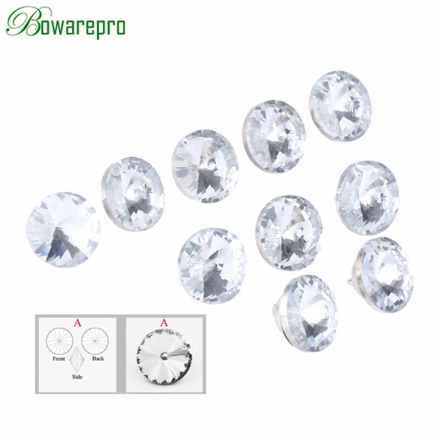 Crystal buttons, Accessories