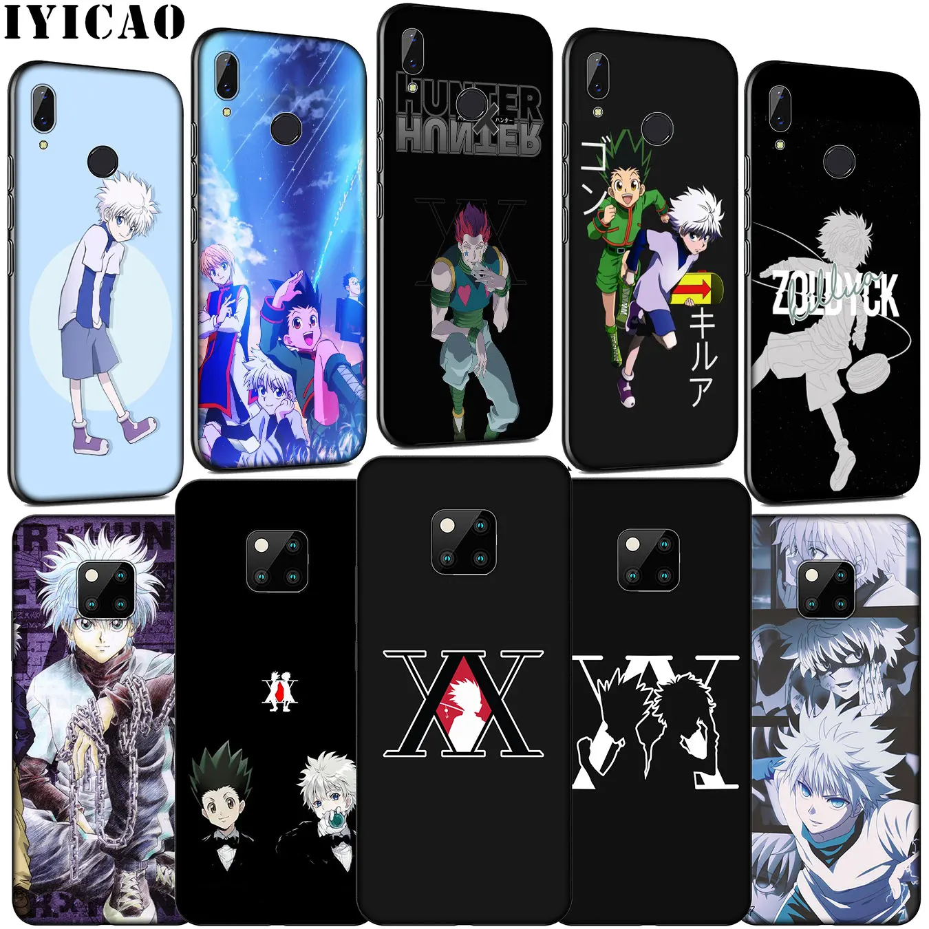 boy Hunter x Cartoon Soft Silicone Phone Case for Huawei Mate 30 20 10 Pro Nova 5i 4 3 3i 2i 2 Lite Cover |