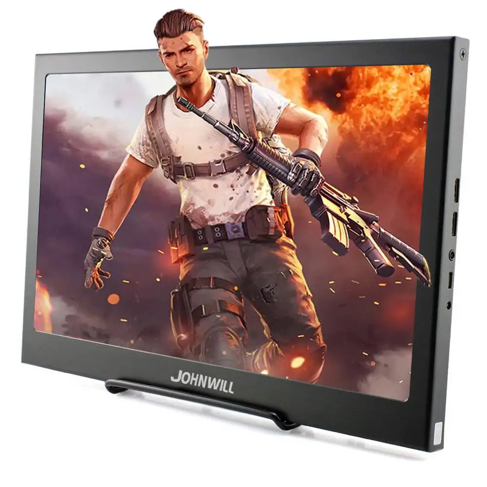 Игровой монитор 15 6 дюйма IPS для PS4/3 1920x1080 HD портативный дисплей с аудиовыходом HDMI