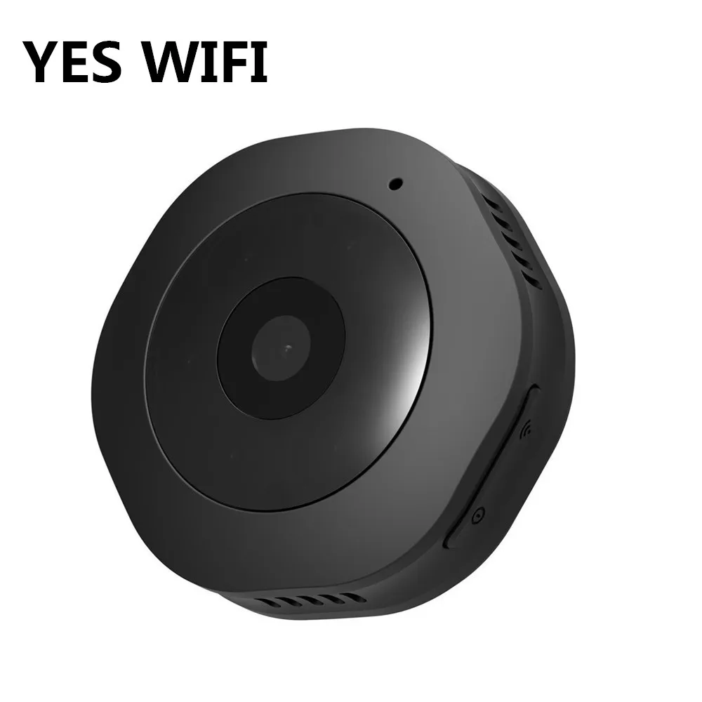 WIFI version Black HD микро камера ночного видения DV/Wifi 1080P версия мини Экшн-камера с диктофоном маленькая камера датчик движения видеокамера TF - Цвет: WIFI version Black