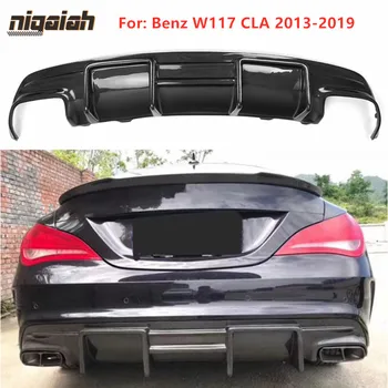 

CLA Class Rear Diffuser Lip Spoiler for Benz W117 CLA200 CLA250 CLA260 CLA45 2013-2019 FD Style Rear Diffuser Modify C63 Bumper