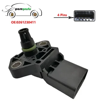 

Intake Air Pressure Sensor For Au-di A1 A2 A3 A4 A6 A8 1.2 1.4 1.9 2.5 2.7 3.0 4.0 0261230411 0 261 230 411 04E906051A