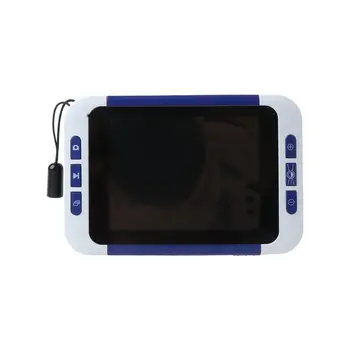 2-32X 3.5 in LCD Electronic Reading Digital Magnifier Portable Reading Aid for Low Vision People 4 viewing modes wired mouse model of electronic typoscope for senior citizens vision impared tv magnifier