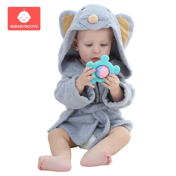 

Newborn Baby Robes Cartoon Animal Bathrobes Hooded Cute Mouse Lion baby sleeper pijama bebe recien nacido Pijamas infantil 0-12M
