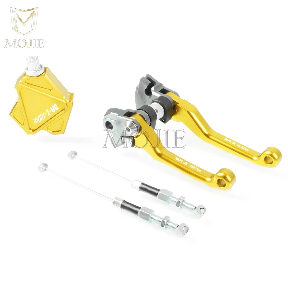 Для SUZUKI DRZ400SM DRZ 400 DRZ400 SM 2000- Кроссовый ЧПУ поворотный тормоз трюк рычаг сцепления простая кабельная система мотоцикла