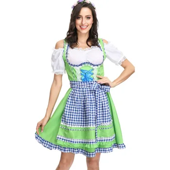 

Dance Stage Costume Halloween Cos Costume German Beer Festival Costume Women Cocktail Party Stage Performance Costume Sportwear