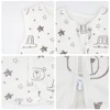 Sleeping Bags For Baby 3-18Months Summer Thin Baby One-Piece Sleepwear Cute Bear Print Cartoon Sleepsack Anti-Kick Blanket 4