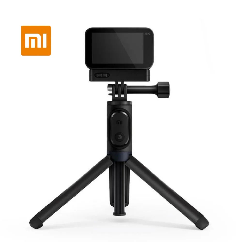 Xiaomi Mijia маленькая камера 4K селфи палка штатив Bluetooth 3,0 дистанционное управление 360 Вращение легкий складной ручной