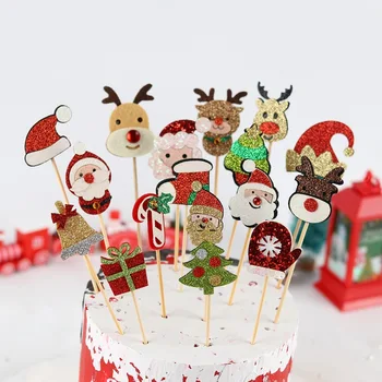 

Happy Birthday Cake Toppers Christmas Party Cake Decoration For Wedding Kids Birthday Party Party Supplies Cupcake Topper