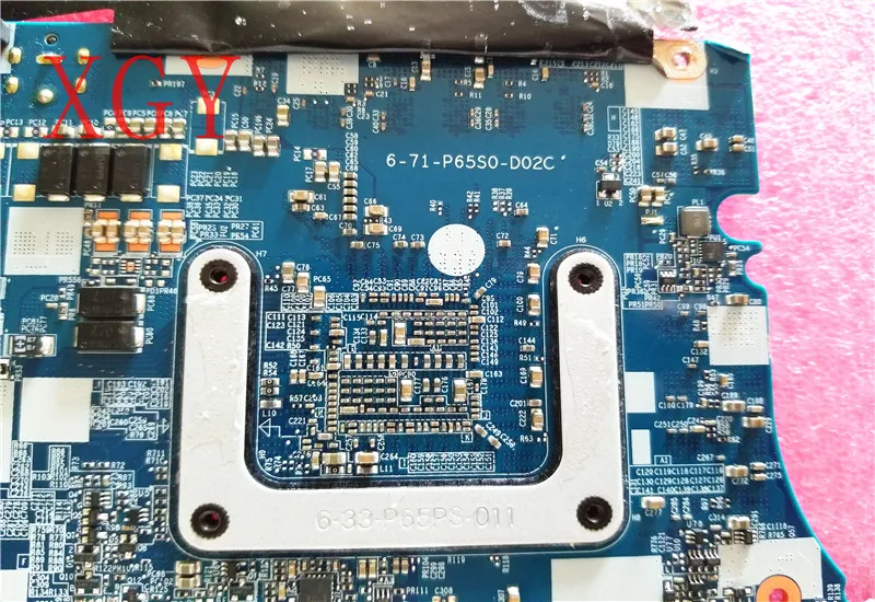 Для clevo 6-77-p650hs0a-n02c 6-71-p65s0-d02c p650hs0a placa-Mane N16E-GT-A1 SR2FP I5 6300HQ тесте ок ТЕСТ ОК