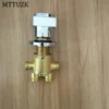 Square Handle Brass Switch Valve for Bathtub faucet shower mixer Bath faucet control valve Split five-hole cylinder side faucets 1