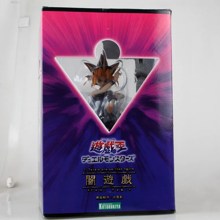 Аниме Peripheral artfx J Yu-gi-oh темная игра Muto Duel Monster Garage Kit украшение в коробке