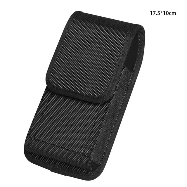 Cell Phone Pouch Holster with Free D Buckle Protable Wallet Card Waist Pack Outdoor Sports Nylon Carrying Case